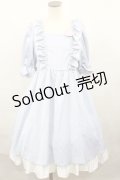 Maria pipi / SUMMER WATER DRESS Free サックス H-24-11-27-045-EL-OP-NS-ZH
