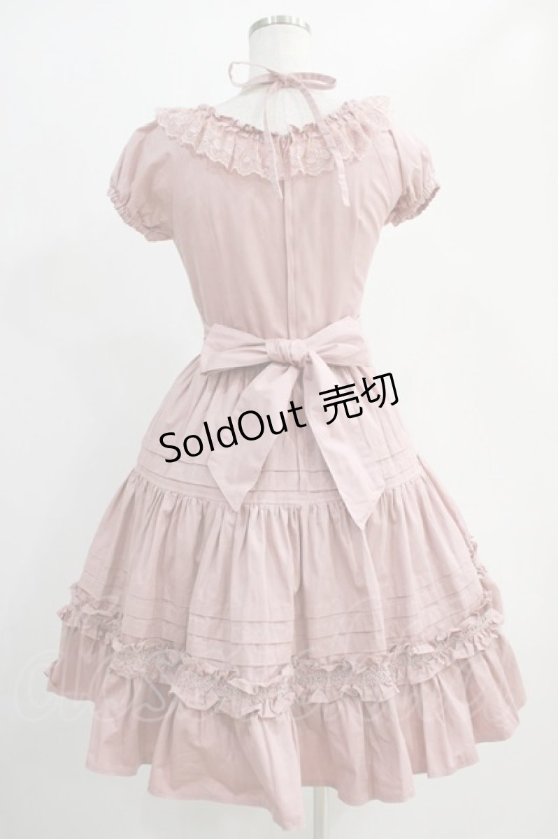 画像3: Mary Magdalene / モルガーヌワンピース Free ローズミルクティー H-24-11-27-057-CL-OP-NS-ZH (3)