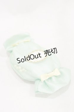 画像1: Maison de FLEUR / オーガンジーパールキャンディポーチ  ミント H-24-11-27-002-LO-ZA-NS-ZH