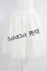 LODISPOTTO / ラメチュールスカート M アイボリー H-24-11-27-033-LO-SK-NS-ZH
