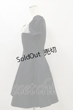 画像3: Moi-meme-Moitie / バラワンピース  黒 H-24-11-28-073-MO-OP-KB-ZH