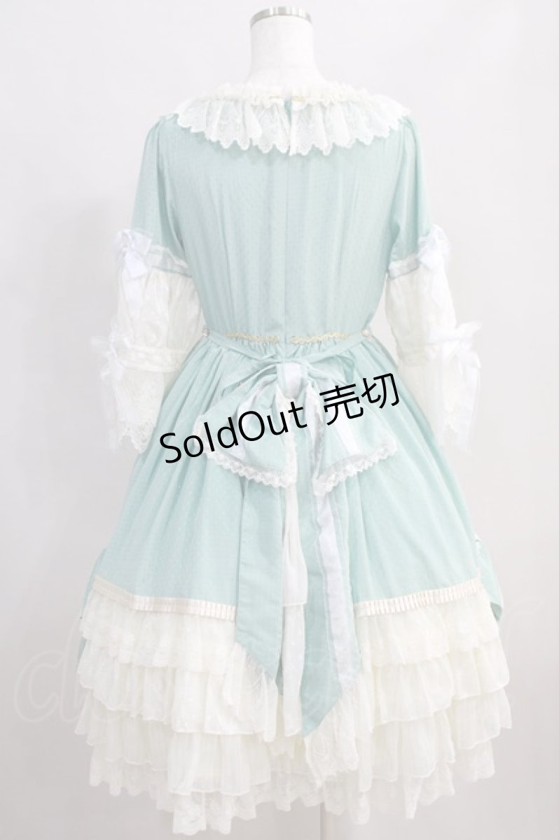 画像3: BABY,THE STARS SHINE BRIGHT / La robe vert clairワンピース Free サックス H-24-12-01-089-BA-OP-NS-ZH (3)