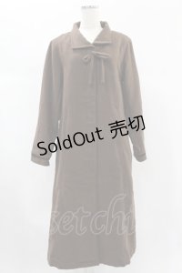 merry jenny / リボンAラインロングコート Free ブラウン H-24-12-02-1019-LO-CO-NS-ZT-C004