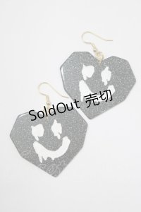 WORLD WIDE LOVE！(Rydia) / デッドハートスマイルピアス  ブラック H-24-12-02-021-PU-AC-KB-ZH