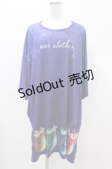 NieR Clothing / プリントBIG CUTSEW   H-24-12-03-1045-PU-TO-KB-ZT222