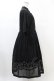 画像3: Jane Marple Dans Le Salon / Folklore lace day dress M ブラック H-24-12-03-1033-JM-OP-KB-ZT222 (3)