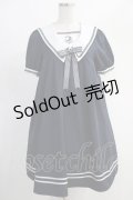 Amavel / Moonlight セーラーAラインワンピース Free ネイビー H-24-12-05-049-CA-OP-NS-ZH