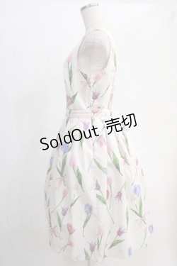 画像2: Emily Temple cute / Tulipセットアップワンピース M オフ H-24-12-05-055-ET-OP-NS-ZT384
