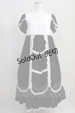 画像1: SERAPHIM / 鈴蘭のコミュニオンドレス Free ブラック/ホワイト H-24-12-05-025-LO-OP-NS-ZH