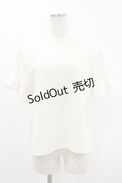 画像1: axes femme / バックシャンネックレス付きプルオーバー M オフ H-24-12-07-042-AX-TO-NS-ZH