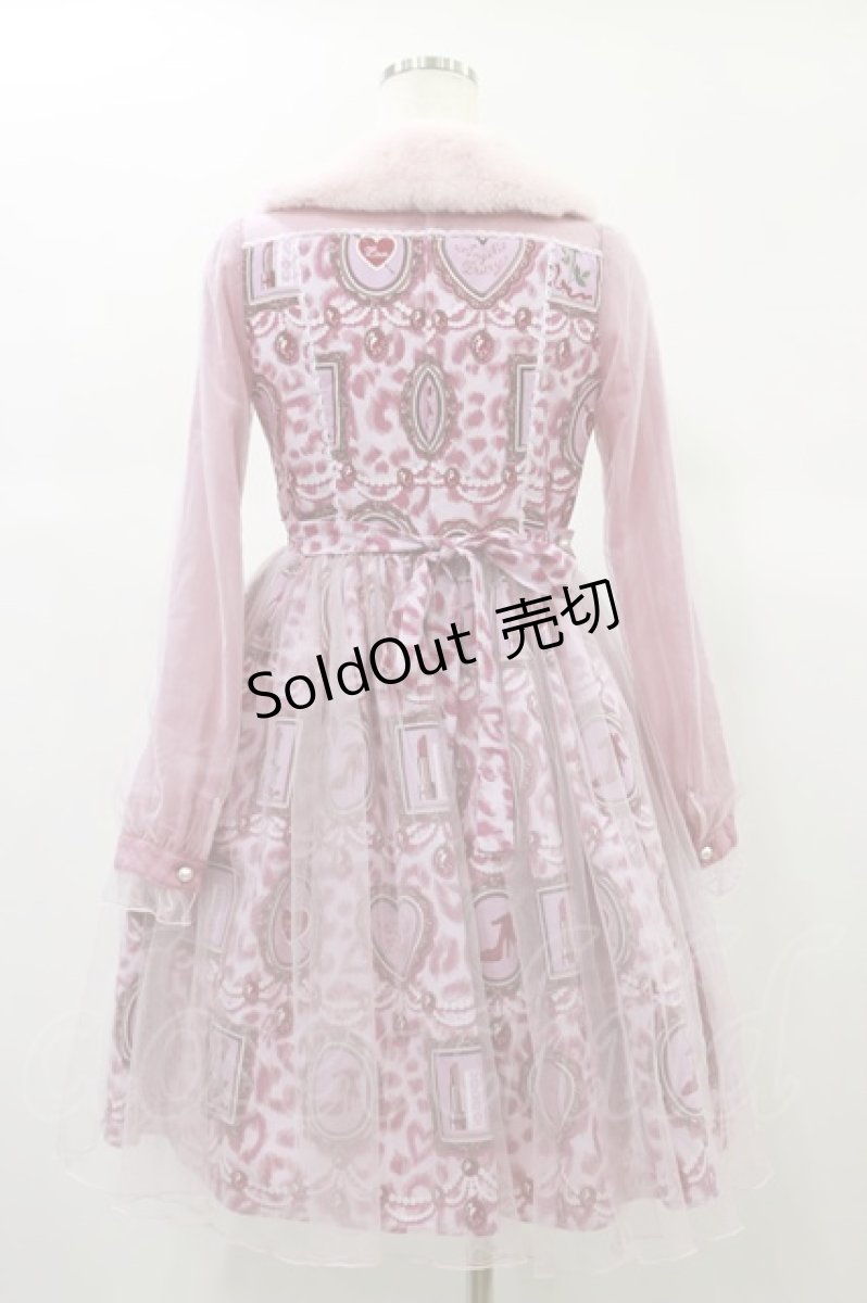 画像2: Angelic Pretty / Girly Leopardワンピース Free ピンク H-24-12-07-085-AP-OP-NS-ZH (2)
