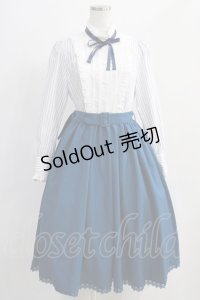 Innocent World / ヒマリワンピース M ブルー×オフ/Blue×White H-24-12-09-039-IW-OP-NS-ZH