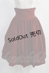 NO.S PROJECT / 二次元と運命が交差するスカート L ボルドー H-24-12-09-051-LO-SK-NS-ZH