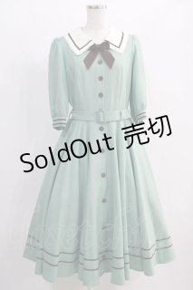 Innocent World / エレノアワンピース L セラドングリーン×ショコラ