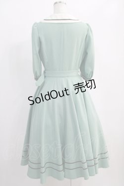 画像3: Innocent World / エレノアワンピース L セラドングリーン×ショコラ/Celadon Green×Chocolat H-24-12-09-065-IW-OP-NS-ZH