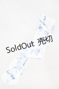 ネバアランド / 100人の友達タイツ  青 H-24-12-10-006-LO-ZA-KB-ZH
