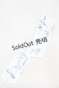 ネバアランド / 100人の友達タイツ  青 H-24-12-10-006-LO-ZA-KB-ZH