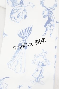画像2: ネバアランド / 100人の友達タイツ  青 H-24-12-10-006-LO-ZA-KB-ZH