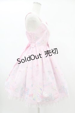 画像3: Angelic Pretty / Dreamyベビールームジャンパースカート Free ピンク H-24-12-10-1035-AP-OP-NS-ZH