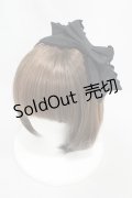 CHOCOCHIP COOKIE / リボンカチューシャ  ブラック/ブラック H-24-12-10-1008-LO-AC-NS-ZH