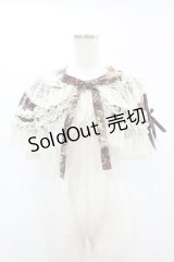metamorphose / ゴブランプリントケープ  ブラウン H-24-12-10-1023-ME-TO-NS-ZH
