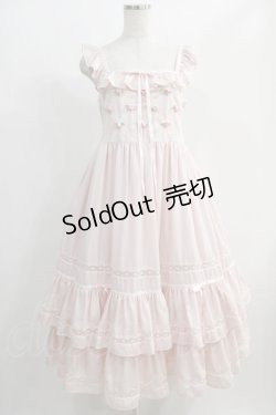 画像1: Angelic Pretty / Petit Rose Gardenジャンパースカート Free ピンク H-24-12-11-055-AP-OP-NS-ZH