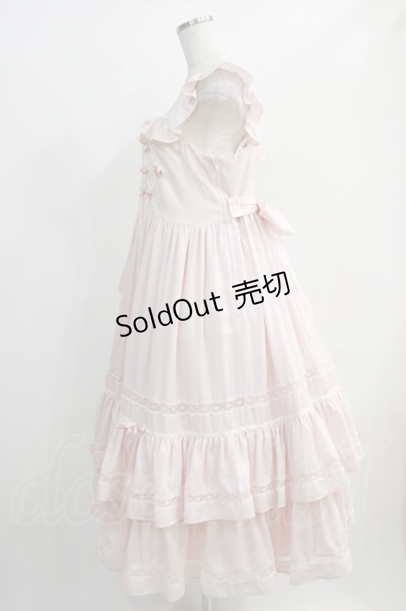 画像2: Angelic Pretty / Petit Rose Gardenジャンパースカート Free ピンク H-24-12-11-055-AP-OP-NS-ZH (2)