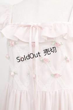 画像4: Angelic Pretty / Petit Rose Gardenジャンパースカート Free ピンク H-24-12-11-055-AP-OP-NS-ZH