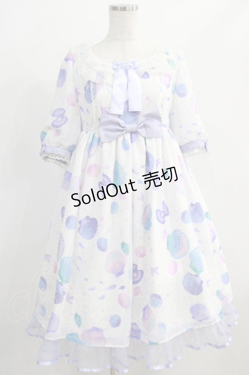画像1: Angelic Pretty / Dream Marineワンピース Free シロ H-24-12-11-060-AP-OP-NS-ZH (1)