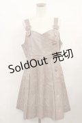 Fi.n.t / フェイクレザープリーツジャンパースカート Free MOCHABROWN H-24-12-11-1019-CA-OP-NS-ZH