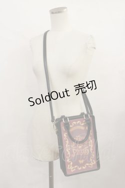 画像1: ALICE and the PIRATES / クリスのタロットカード型Bag  ブラック H-24-12-11-1036-PA-BG-NS-ZH