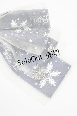 画像3: Angelic Pretty / 雪のガラスドームクリップ  ネイビー H-24-12-11-032-AP-AC-NS-ZH