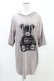 画像1: HYSTERIC GLAMOUR / BEAR BOOMBOXワンピース  グレー H-24-12-12-1001-PU-OP-KB-ZT043 (1)