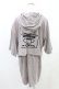 画像2: HYSTERIC GLAMOUR / BEAR BOOMBOXワンピース  グレー H-24-12-12-1001-PU-OP-KB-ZT043 (2)