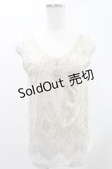 HYSTERIC GLAMOUR / プリントタンク  白 H-25-05-11-1034-PU-TO-KB-ZH