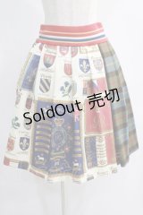 Jane Marple / Our courageタータンチェックコラボレーションスカート  アイボリー H-24-12-14-035-JM-SK-KB-ZH