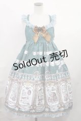 ALICE and the PIRATES / Night Ship Alice柄ジャンパースカートII Free グリーン H-24-12-14-1003-PA-OP-NS-ZH