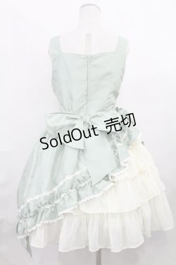 画像3: ALICE and the PIRATES / ギャザーシフォンジャンパースカート Free 若草 H-24-12-14-1002-PA-OP-NS-ZH