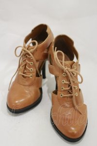 Dr.Martens （Getta Grip） / ヒールサンダル UK5（約23cm） 茶 H-24-12-15-017-PU-SH-KB-ZT-K006