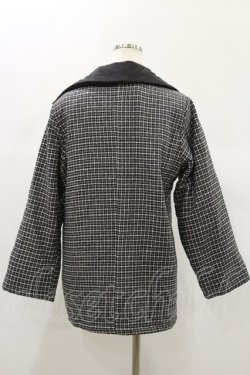 画像2: NieR Clothing / キルティングコート  黒 H-24-12-15-033-PU-CO-KB-ZT-C009