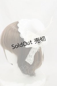 MR corset / WINGミニハット  白 H-24-12-16-017-PU-AC-KB-ZH