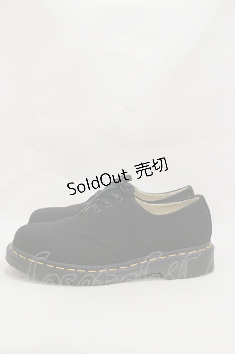 画像2: Dr.Martens （Getta Grip） / 3ホールシューズ UK5（約24ｃｍ） NATURAL CANVASブラック H-25-10-03-1007-PU-SH-KB-ZH (2)