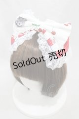 BABY,THE STARS SHINE BRIGHT / Kitten’s Sweet Cherries Cafe Diner柄カチューシャ  オフ H-24-12-18-001-BA-AC-NS-ZH
