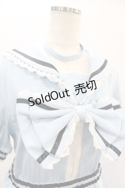 画像4: Favorite / ふんぼさんコラボグッズ これであなたもナチュじょ !*あゆむくんとおそろいワンピース XL サックス H-24-12-18-036-LO-OP-NS-ZH