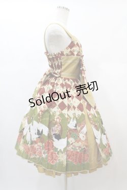 画像3: metamorphose / 百花繚乱〜まほろばの舞〜タックジャンパースカート サイズ1 深緋(Oxide Red)　 H-24-12-18-1046-ME-OP-NS-ZH