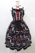metamorphose / Disney Alice in Wonderlandジャンパースカートセット サイズ1 ブラック H-24-12-18-1055-ME-OP-NS-ZH
