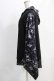 画像2: NieR Clothing / 着物風袖フードシャツ  黒 H-24-12-19-070-PU-BL-KB-ZH (2)