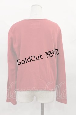 画像2: PINK HOUSE / ワッペンカーディガン M レッド H-24-12-20-2025-LO-BL-NS-ZH