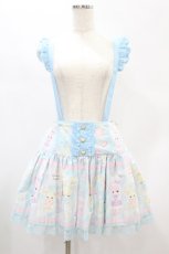画像1: Angelic Pretty / Fancy Paper Dollsスカート Free サックス H-24-12-20-016-AP-SK-NS-ZH (1)