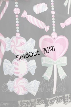 画像4: Angelic Pretty / Candy Ornamentジャンパースカート Free ブラック H-24-12-21-018-AP-OP-NS-ZH